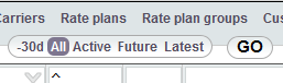 5gVision Rate management, Customer rates