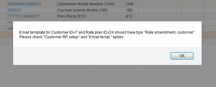 5gVision Rate management, Rate generation